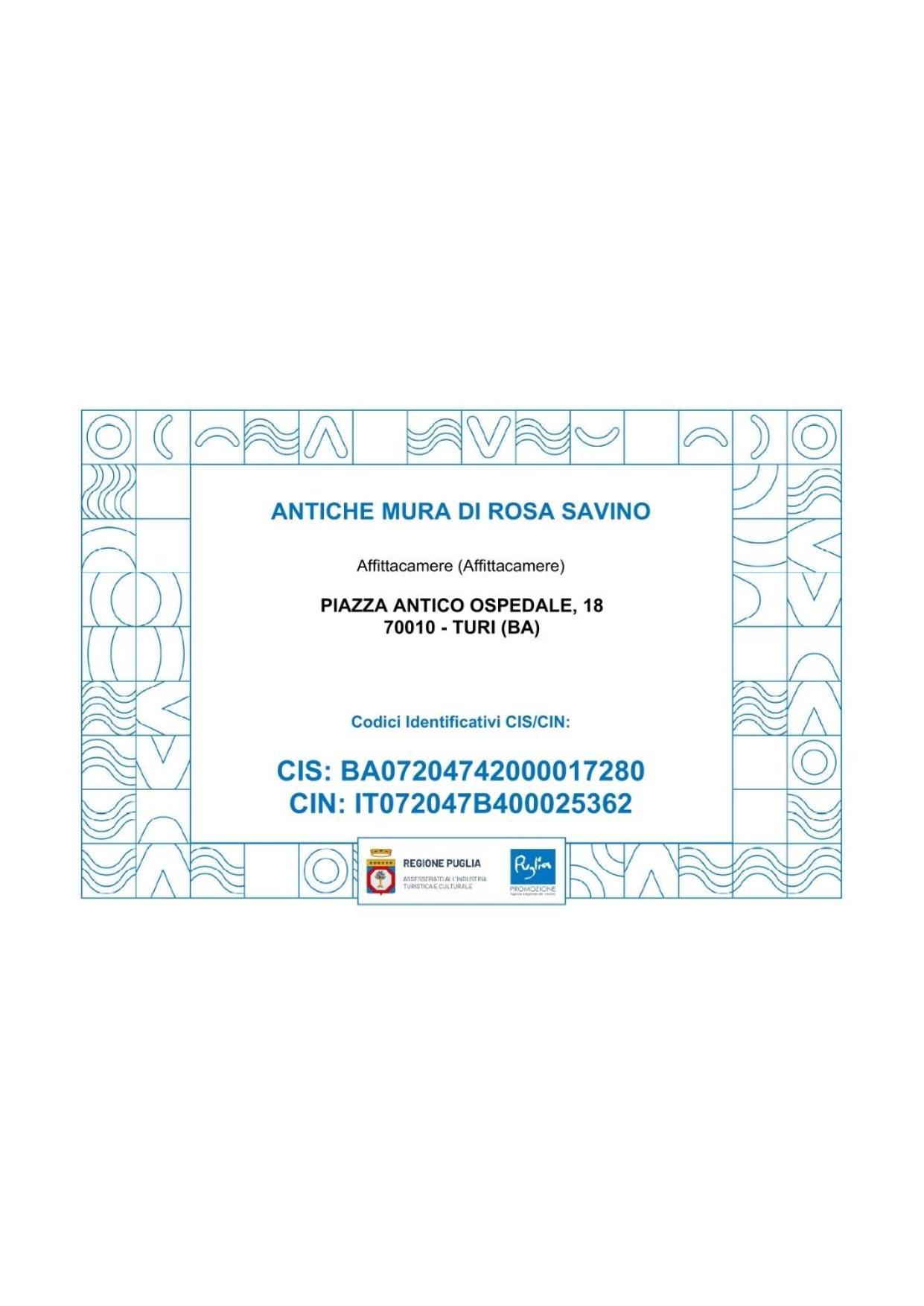 Antiche Mura Apartments"Nido Di Puglia" Monovano 투리 외부 사진